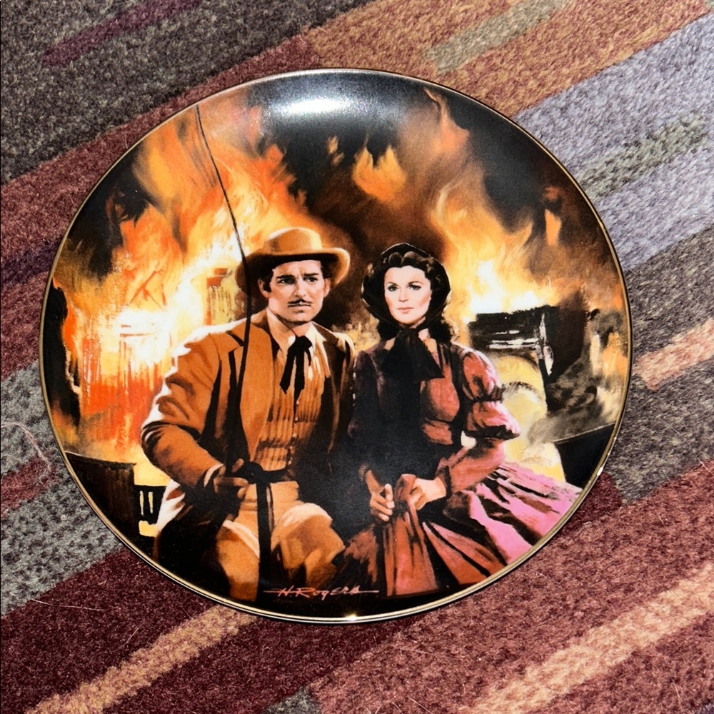 Gone with the Wind collectors plate